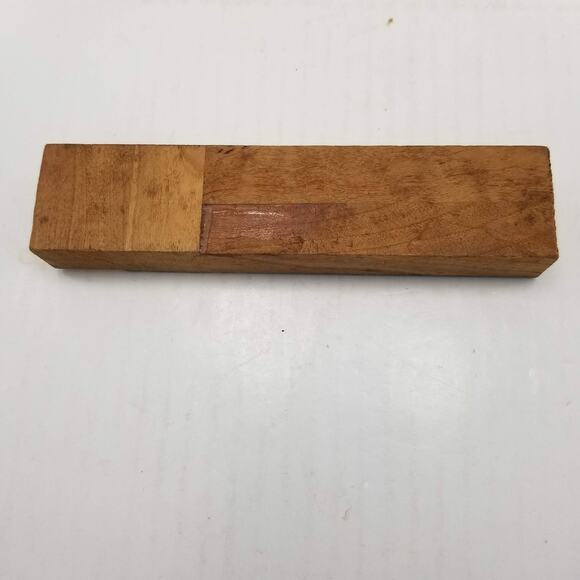 Vintage Lions Club, Ink Stamp, Wood Block, We Serve, Imprint - Picture 4 of 4